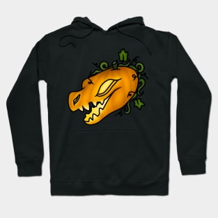 Spooky Pumpkin Dinosaur Hoodie